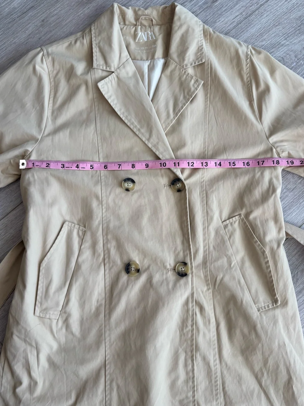 Zara classic beige
